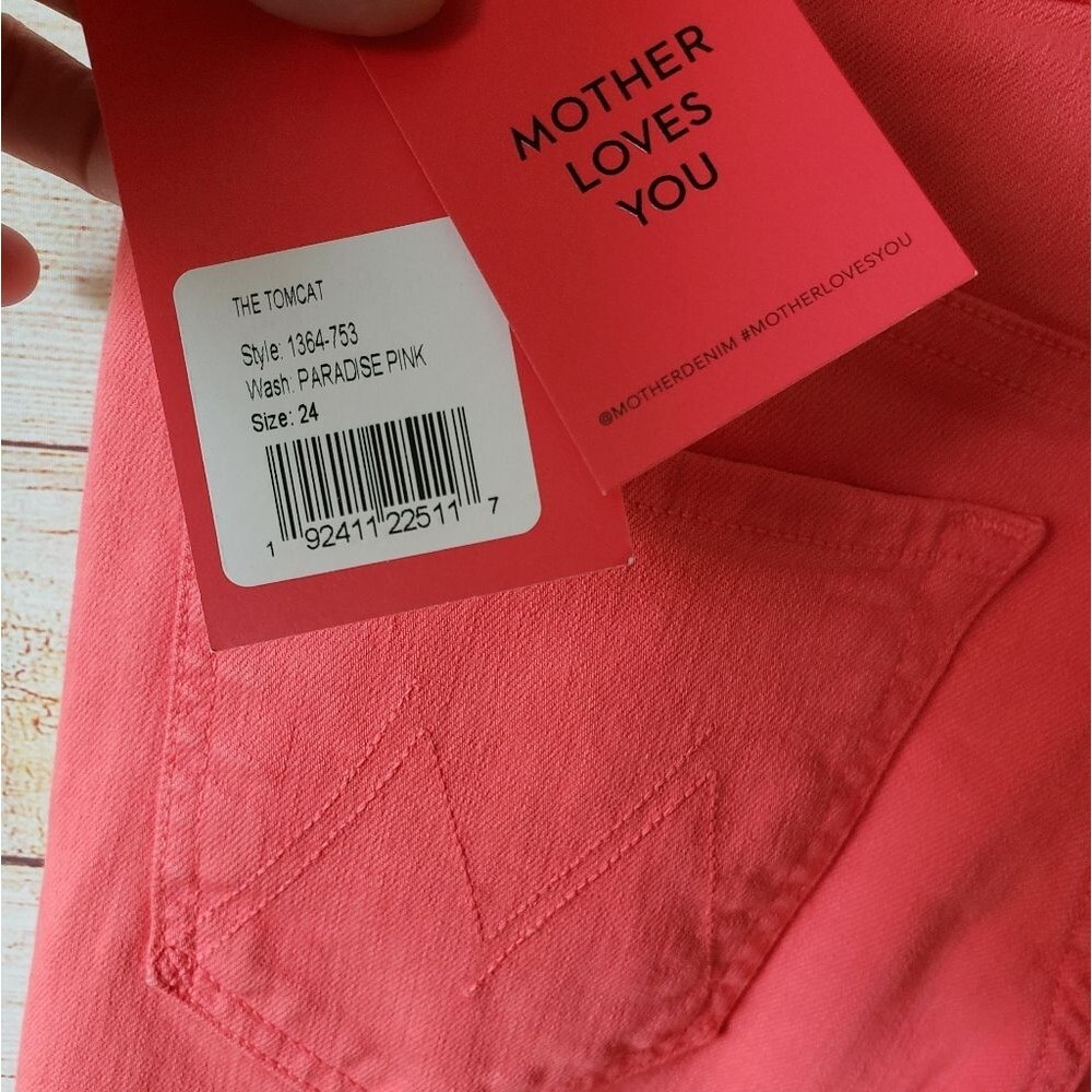 NWT MOTHER The Tomcat Ultra High-Rise Slim Jeans - Picture 9 of 13